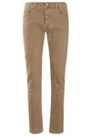 Jacob Cohen Gabardina Stretch In Brown