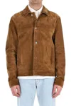 Jacob Cohen Giubbino Trucker In Pelle