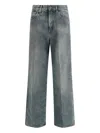 Jacob Cohen Grace Wide 5 Pocket Jeans In Gray
