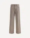 Jacob Cohen Grace Wide 5 Pocket Jeans In Gray