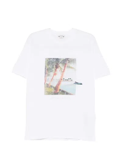 Jacob Cohen Grapphic-print T-shirt In White