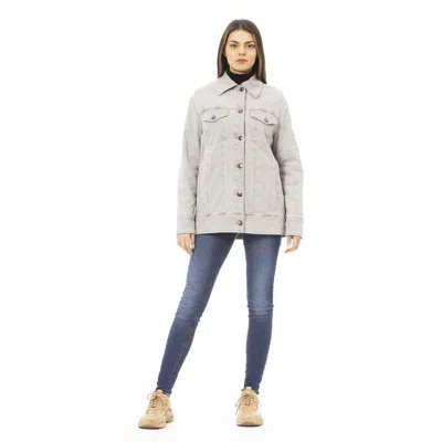 Jacob Cohen Grey Cotton Jackets & Coat