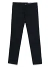 Jacob Cohen Gray Trousers In Blue