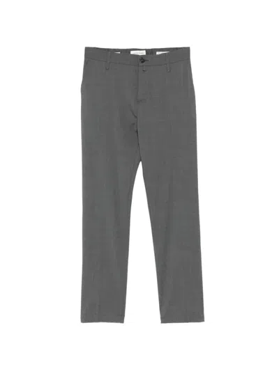 Jacob Cohen Gray Wool Trousers