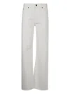 Jacob Cohen Logo-patch Jeans In White