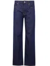 Jacob Cohen Wide Leg Jeans In Dark Blue Denim In F Dark Blue