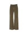 Jacob Cohen 'hailey' Corduroy Pants In Gray