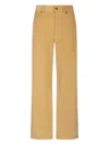 Jacob Cohen Hailey Five-pocket Trousers In Yellow