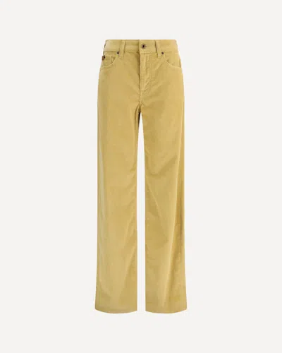 Jacob Cohen Hailey Trousers In Yellow