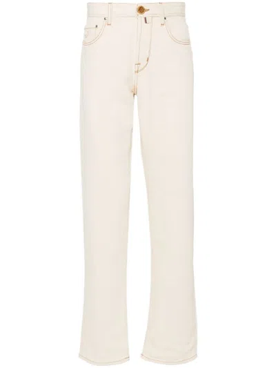 JACOB COHEN `HARRISON` 5-POCKET STRAIGHT JEANS