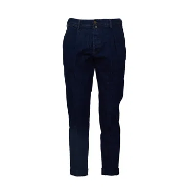 Jacob Cohen Henry Cropped Slim Fit Cotton Pants In Multi