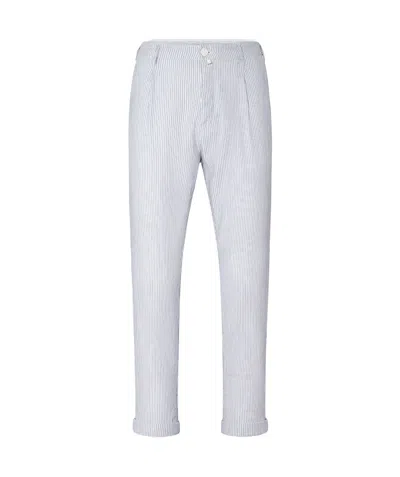 Jacob Cohen Henry Mid-rise Chinos In White