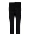 Jacob Cohen Crop Slim Single Pence Henry Pant In Black