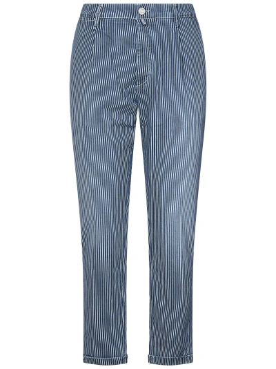 Jacob Cohen Henry Trousers In Blue