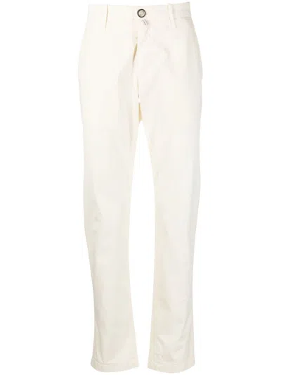 Jacob Cohen High-waisted Straight Jeans In White