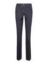 JACOB COHEN INEZ FLARE LEG TROUSERS