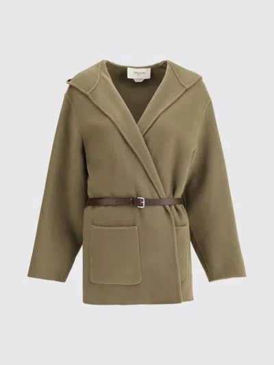 JACOB COHEN COAT JACOB COHEN WOMAN COLOR GREEN,H62560012