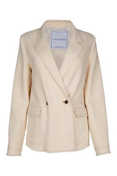 Jacob Cohen Jackets And Vests In Beige