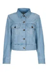 Jacob Cohen Long Sleeve Denim Jacket In Mediumblu