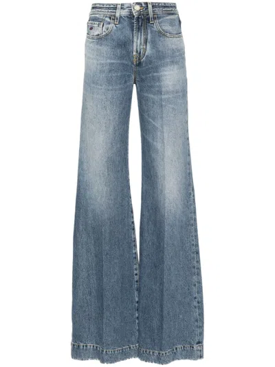 Jacob Cohen Blue Flared Jeans