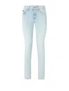 Jacob Cohen Cigarette Jeans In Light Blue Denim