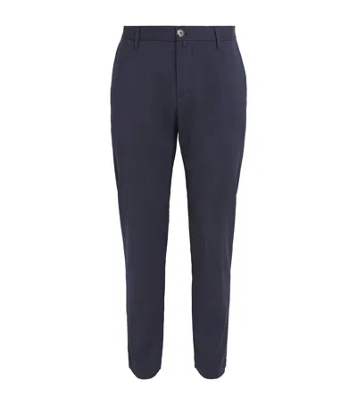 Jacob Cohen Jacob Cohën Cotton Straight Chinos In Blue