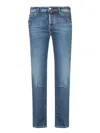 Jacob Cohen Scott Ripped Blue Denim Jeans