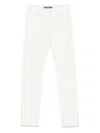 Jacob Cohen Button Trousers In White