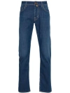 Jacob Cohen Bard Limited Edition Mid-rise Slim-fit Jeans