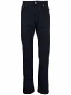 Jacob Cohen Embroidered-logo Straight-leg Jeans