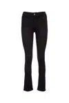 Jacob Cohen Kimberly Skinny Trousers Belt Loops In Black