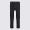 Jacob Cohen Straight Leg Five-pocket Trousers Rivet Accents In Blue