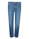 Jacob Cohen Five-pocket Denim Jeans In Blue