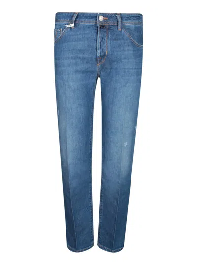 Jacob Cohen Five-pocket Denim Jeans In Blue