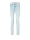 Jacob Cohen Cigarette Jeans In Light Blue Denim