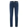 Jacob Cohen Five-pocket Logo-patch Jeans In Black