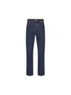 Jacob Cohen Logo-patch Jeans In Blue