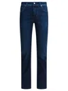 Jacob Cohen Blue Elastane Jeans In Blue