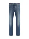Jacob Cohen Denim Jeans Scott In Cotton And Lyocell In Blue