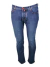 Jacob Cohen Jeans In Animal Print