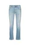 Jacob Cohen Patch-detail Cotton Jeans In Blue