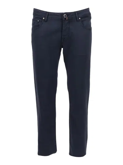 Jacob Cohen Nick Five-pocket Trousers In Blue