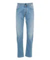 Jacob Cohen Bard Blue Denim Pants In Blue