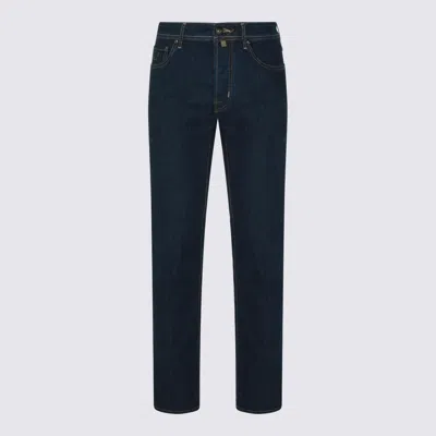 Jacob Cohen Dark Blue Bard Cotton Jeans