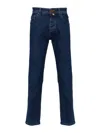 Jacob Cohen Stretch Cotton Denim Jeans Jeans In Blue