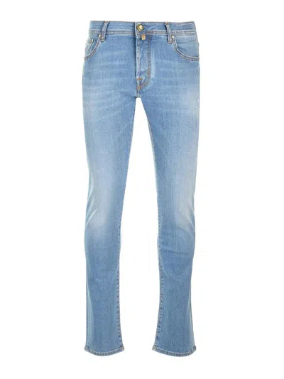 Jacob Cohen Slim Fit Jeans In Blue