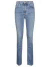Jacob Cohen Regular Bootcut Jeans Contrast Stitching In Blu