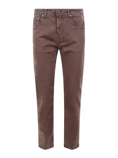 Jacob Cohen Jeans In Brown