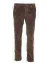 Jacob Cohen 5 Pockets Pants In Brown