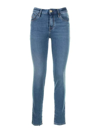 Jacob Cohen Jeans Donna In Denim Blu Chiaro In Blue